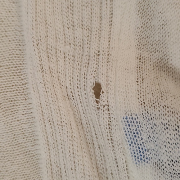 Simply Vera Vera Wang women's open front cardigan.  Size medium. - Picture 7 of 9